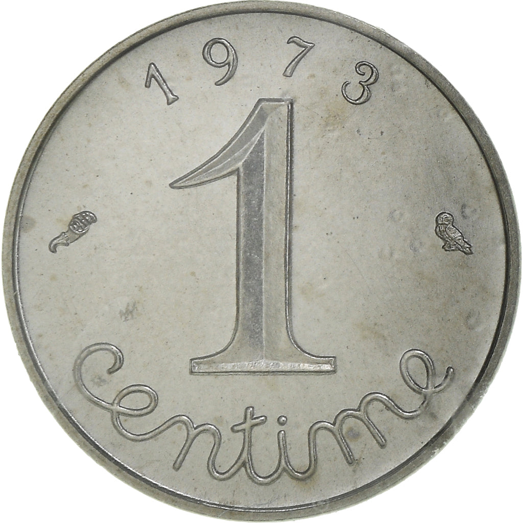 Coin, France, Épi, Centime, 1973, Paris, FDC, MS(65-70), Stainless Steel