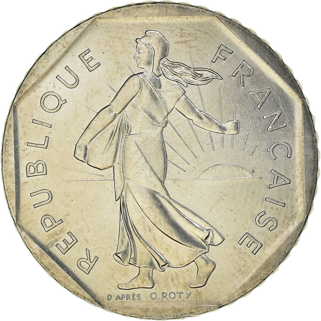 Coin, France, Semeuse, 2 Francs, 1985, Paris, FDC, MS(65-70), Nickel, KM:942.1