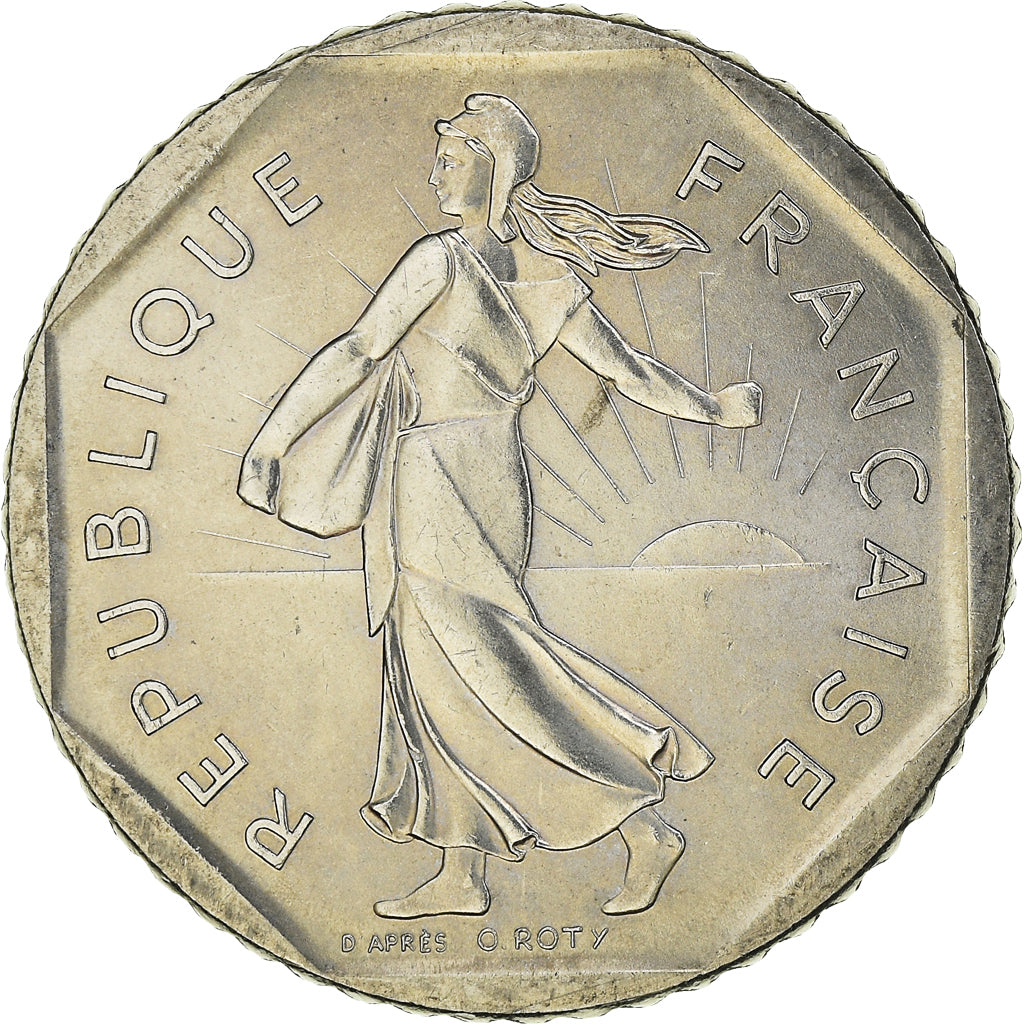 Coin, France, Semeuse, 2 Francs, 1985, Paris, FDC, MS(65-70), Nickel, KM:942.1