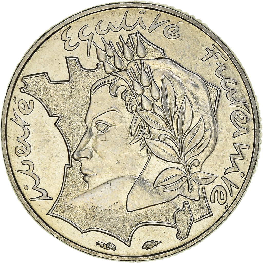 Münze, Frankreich, Jimenez, 10 Francs, 1986, Paris, UNZ+, Nickel, KM:959
