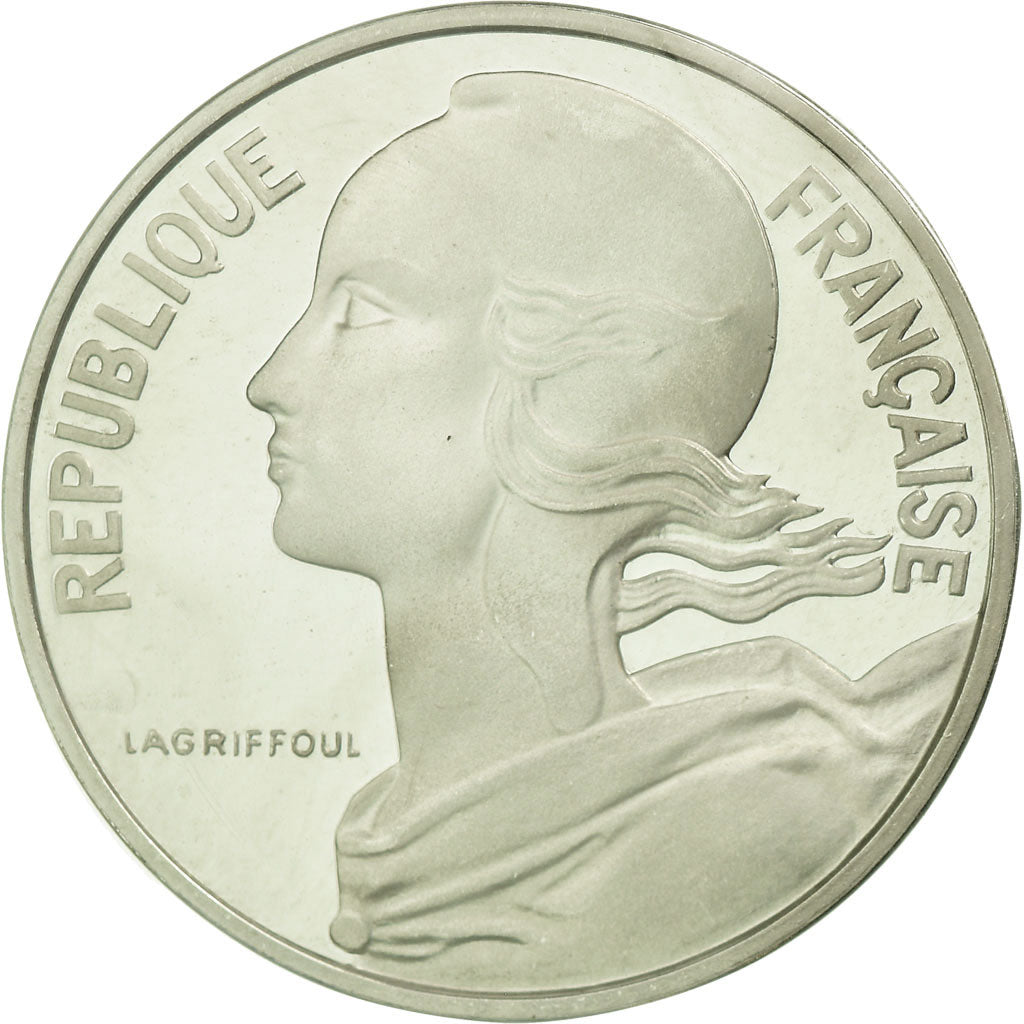 Monnaie, France, 10 Centimes, 1975, FDC, Argent, KM:P519, Gadoury:46.P2