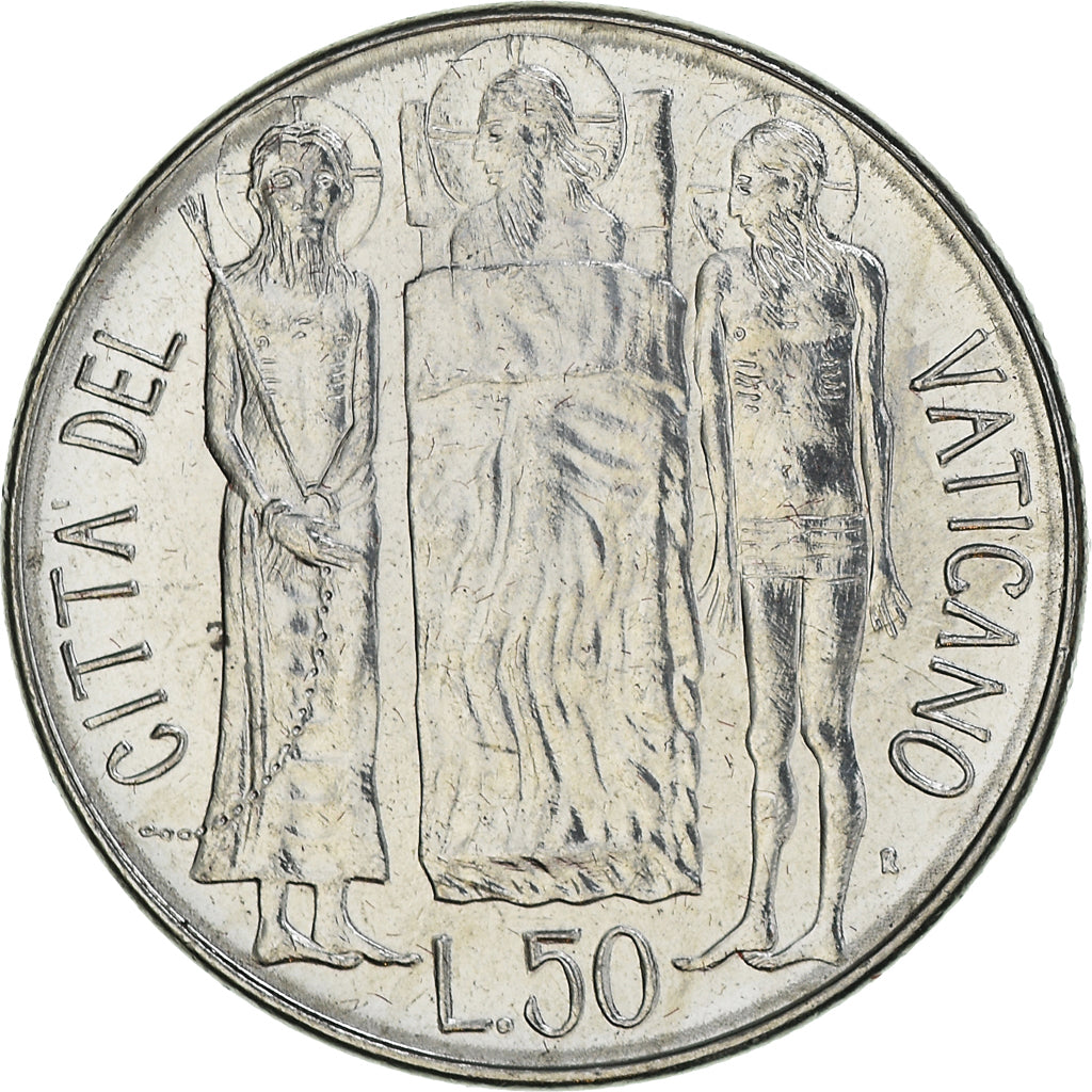 Moneta, CITTÀ DEL VATICANO, John Paul II, 50 Lire, 1981, Roma, FDC, Acciaio