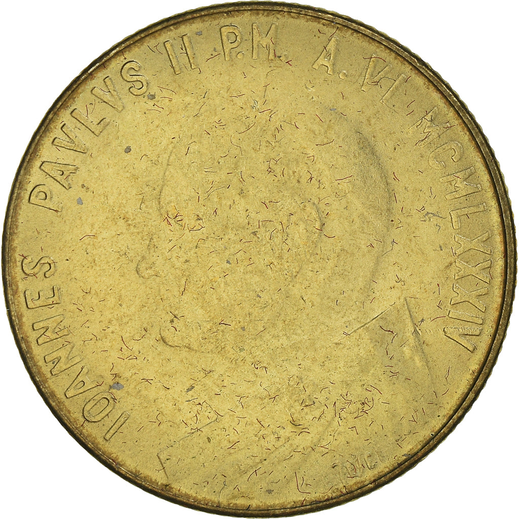 Coin, VATICAN CITY, John Paul II, 200 Lire, 1984, FDC, MS(65-70)