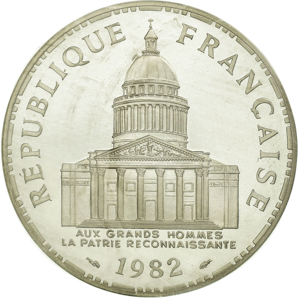 Münze, Frankreich, 100 Francs, 1982, STGL, Silber, KM:P751, Gadoury:232.P1