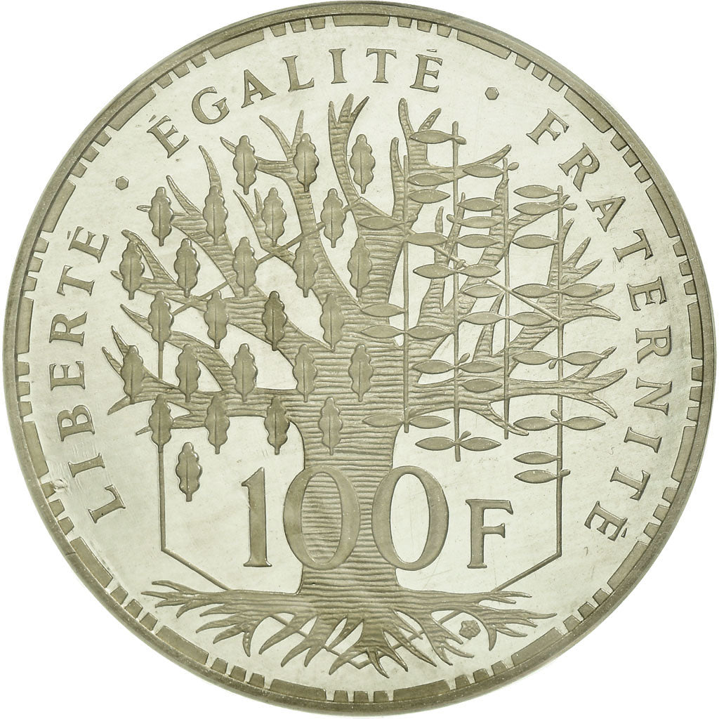 Münze, Frankreich, 100 Francs, 1982, STGL, Silber, KM:P751, Gadoury:232.P1