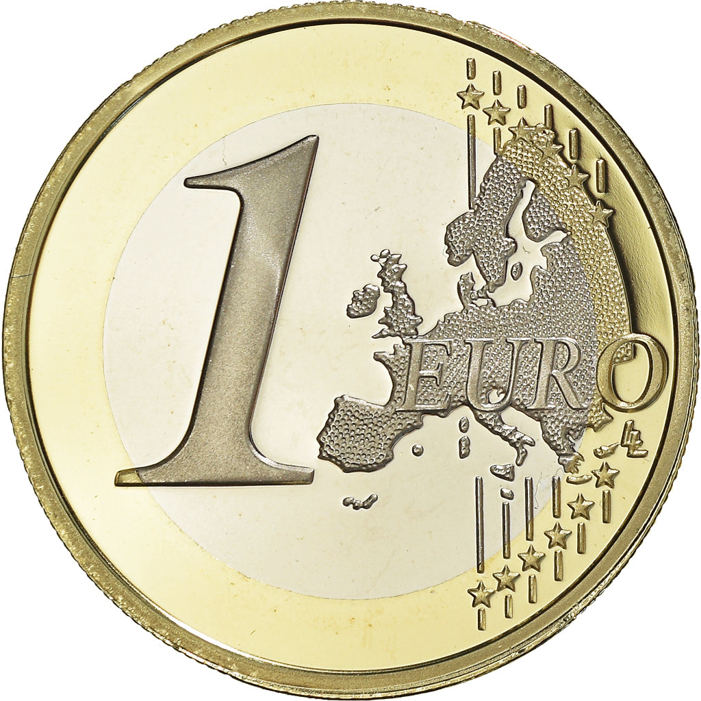 Francja, Euro, 2009, Paris, Proof / BE, MS(65-70), Bimetaliczny, KM:1413