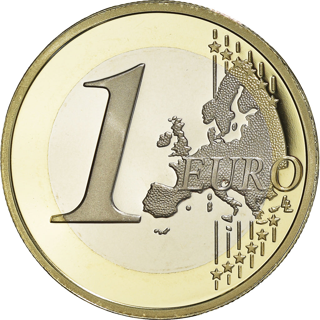 Francja, Euro, 2009, Paris, Proof, MS(65-70), Bimetaliczny, KM:1413