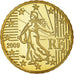 França, 10 Euro Cent, 2009, Paris, Proof / BE, MS(65-70), Latão, Gadoury:4b.