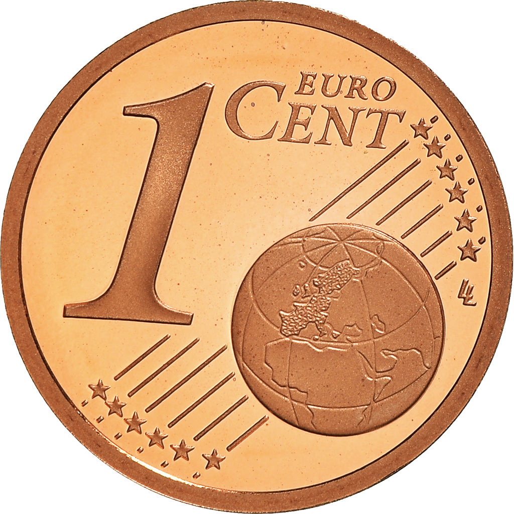 Francia, Euro Cent, 2009, Paris, Proof / BE, FDC, Cobre chapado en acero