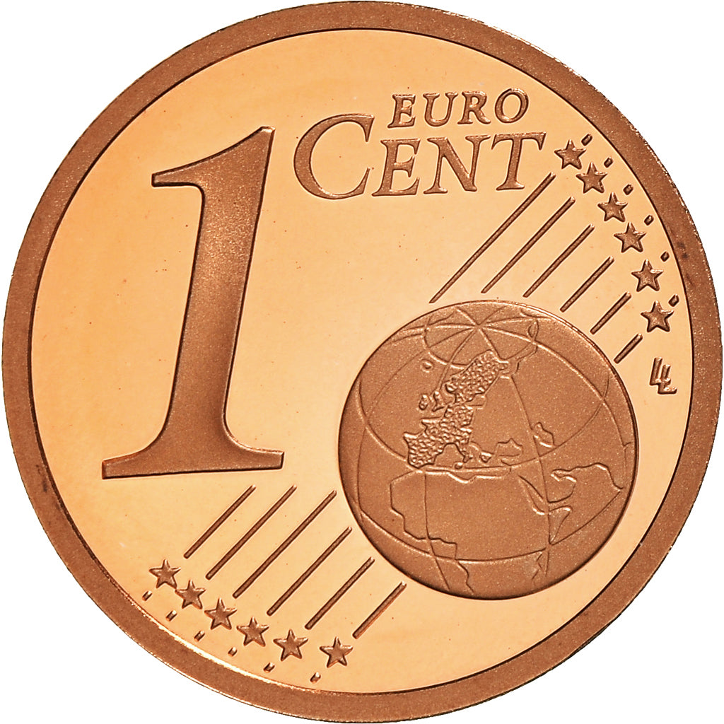 Francja, Euro Cent, 2009, Paris, BE, MS(65-70), Miedź platerowana stalą