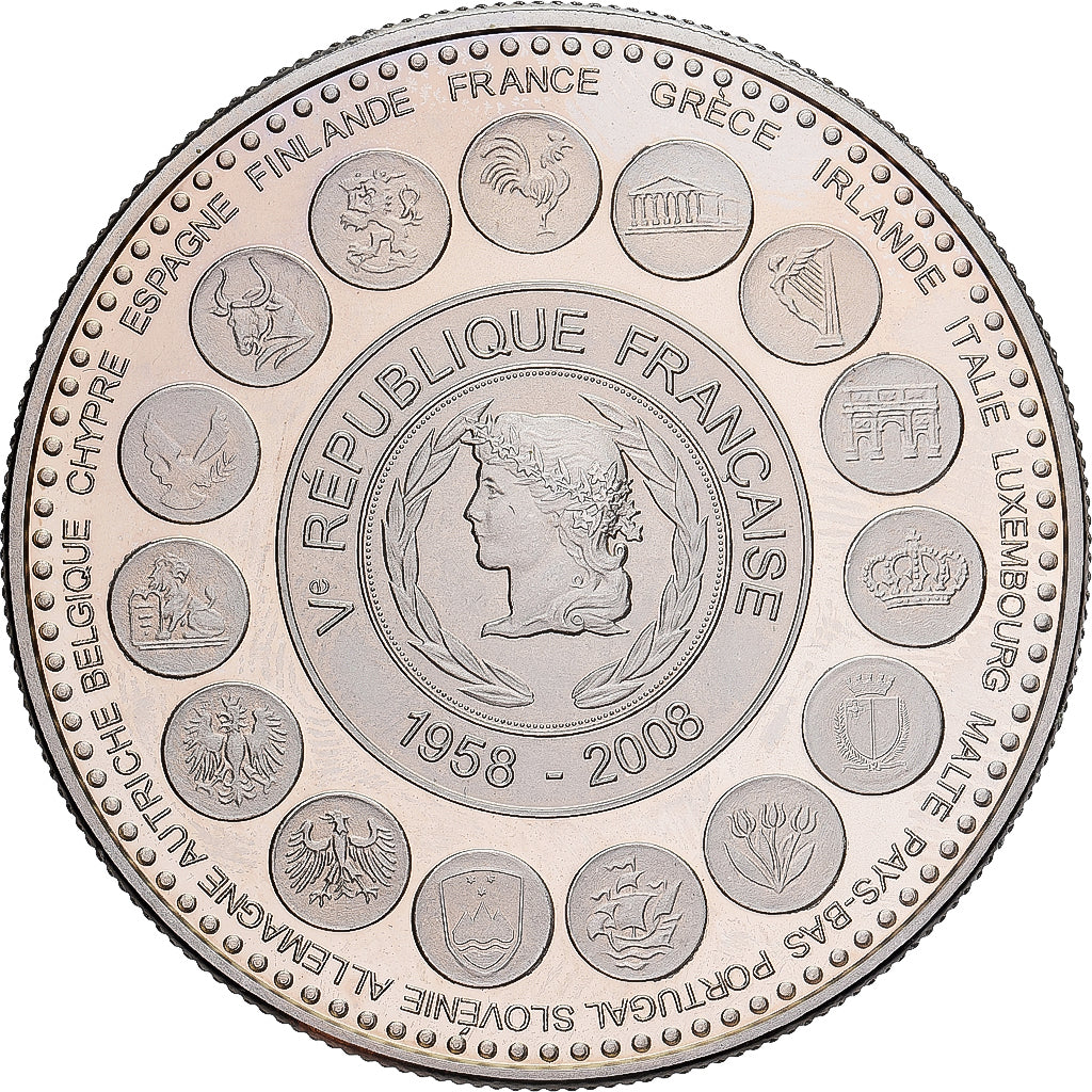 France, Medal, L'Europe des XXVII, Veme République, Politics, Society, War