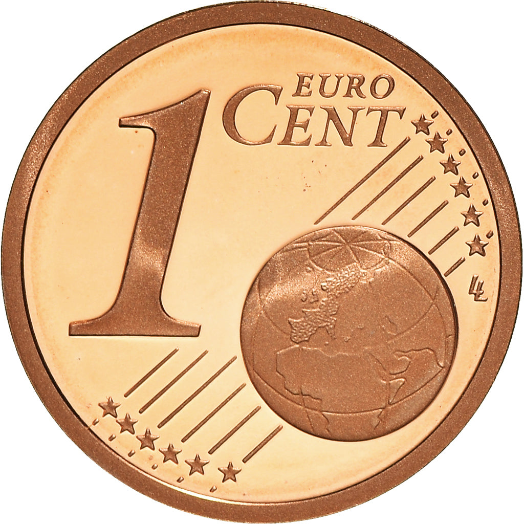 Francja, Euro Cent, 2011, Paris, Proof / BE, MS(65-70), Miedź platerowana