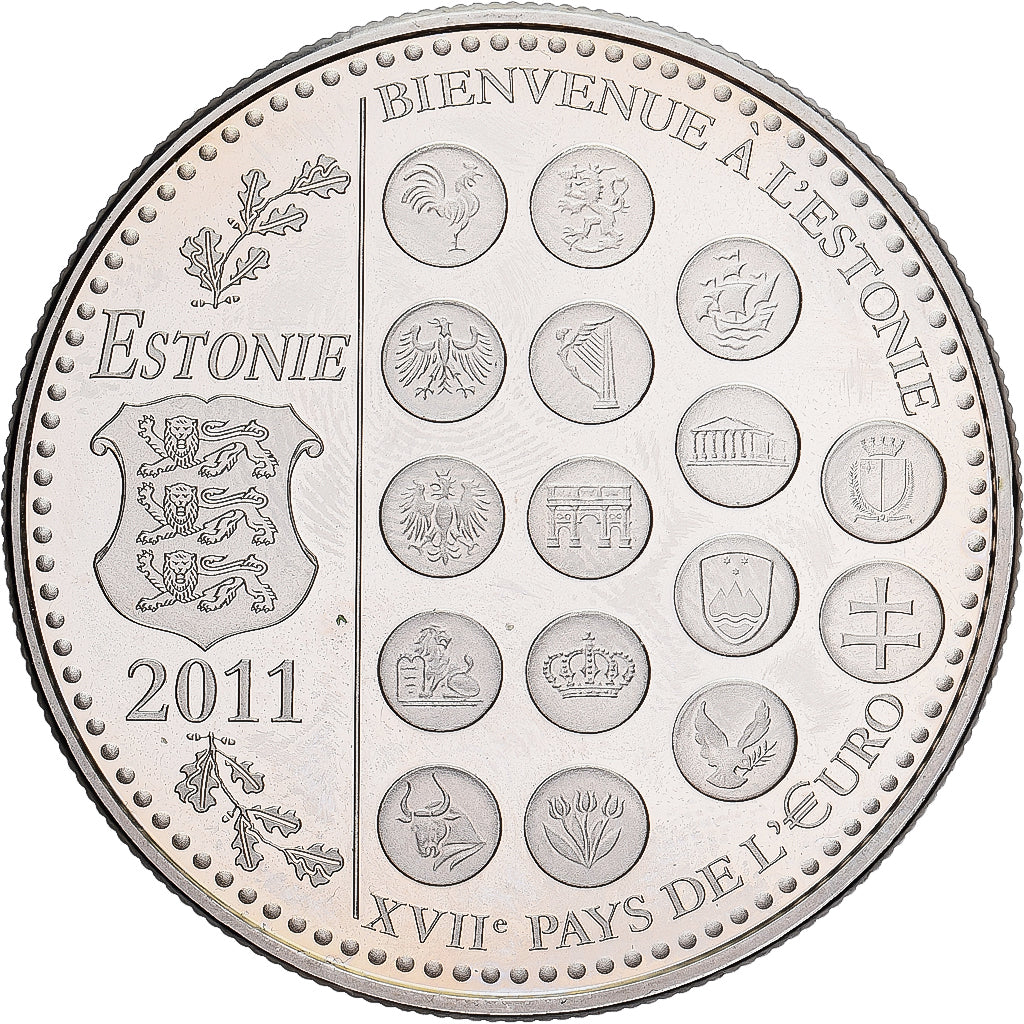 France, Medal, L'Europe des XXVII, Bienvenue à l'Estonie, Politics, Society