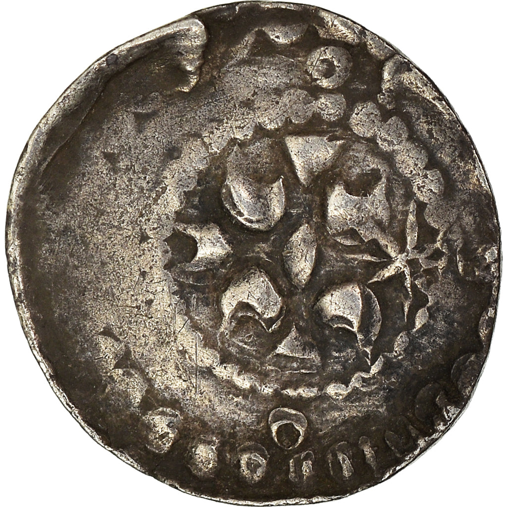 Coin, France, Artois, Au Nom de Simon, Denarius, Arras, EF(40-45), Silver