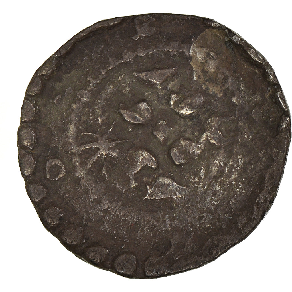 Coin, France, Artois, Au Nom de Simon, Denarius, Arras, AU(50-53), Silver