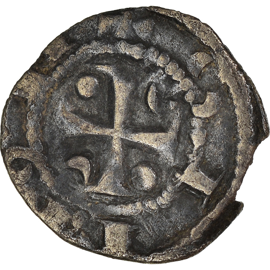 Monnaie, France, Artois, Au Nom de Simon, Denier, Arras, SUP, Argent