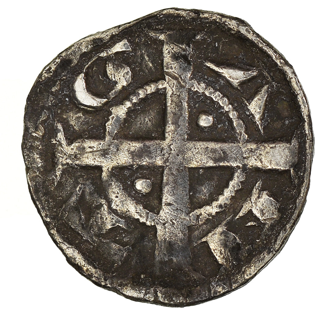 Coin, France, Denarius, Gent, EF(40-45), Silver, Boudeau:2183