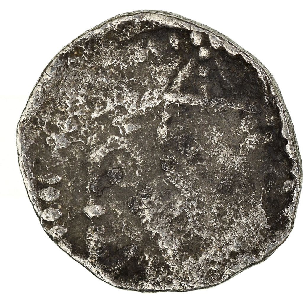 Coin, Belgium, Flanders, Robert de Thourotte, Denarius, Huy, VF(20-25), Silver