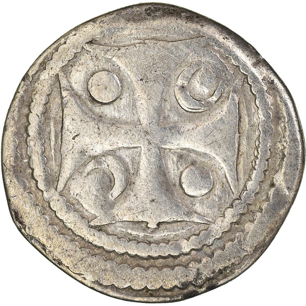 Coin, France, Hainaut, Anonymous, Denarius, Valenciennes, EF(40-45), Silver