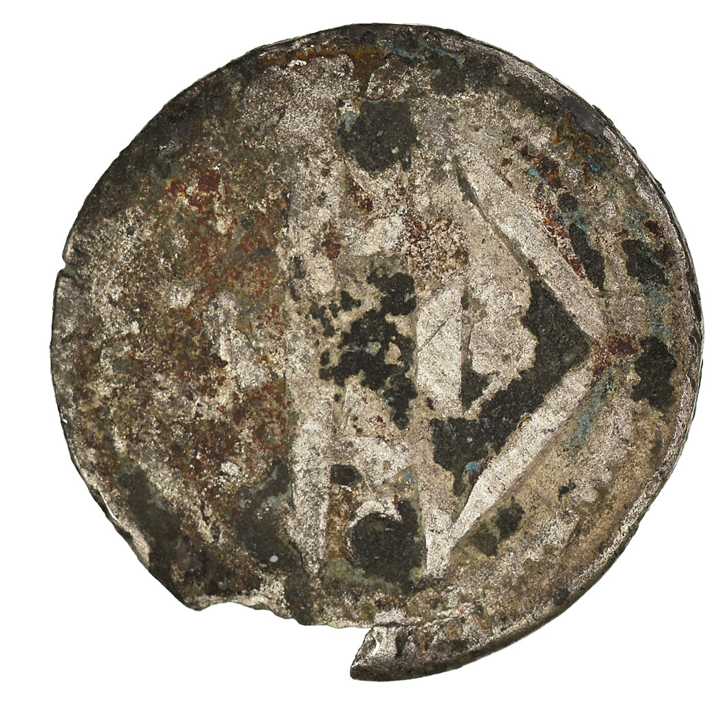 Monnaie, France, Hainaut, Anonymes, Denier, Valenciennes, B, Argent