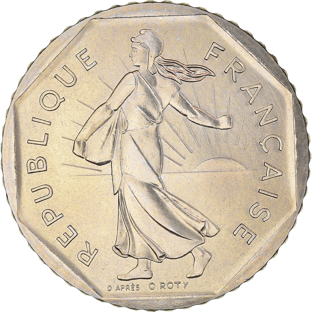 Coin, France, Semeuse, 2 Francs, 1979, Paris, FDC, MS(65-70), Nickel, KM:942.1