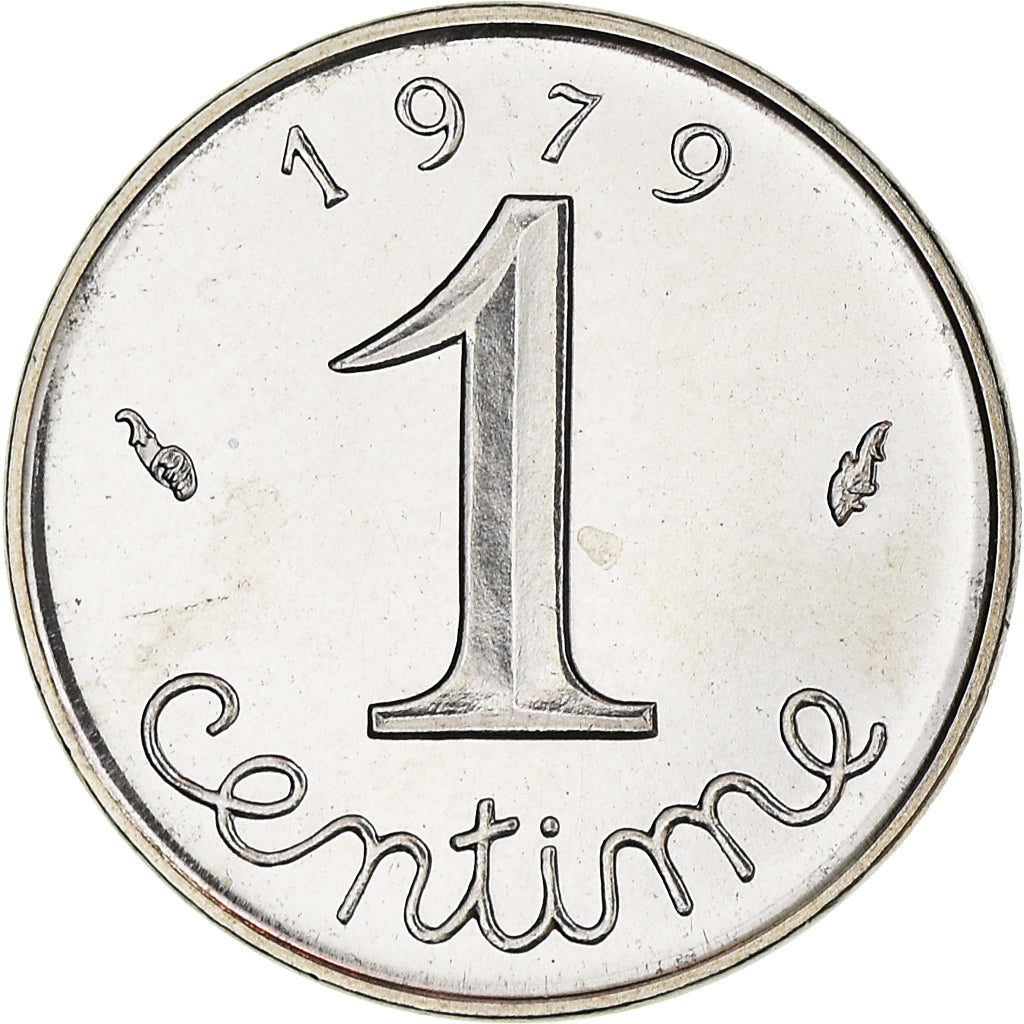 Coin, France, Épi, Centime, 1979, Paris, MS(64), Stainless Steel, KM:928