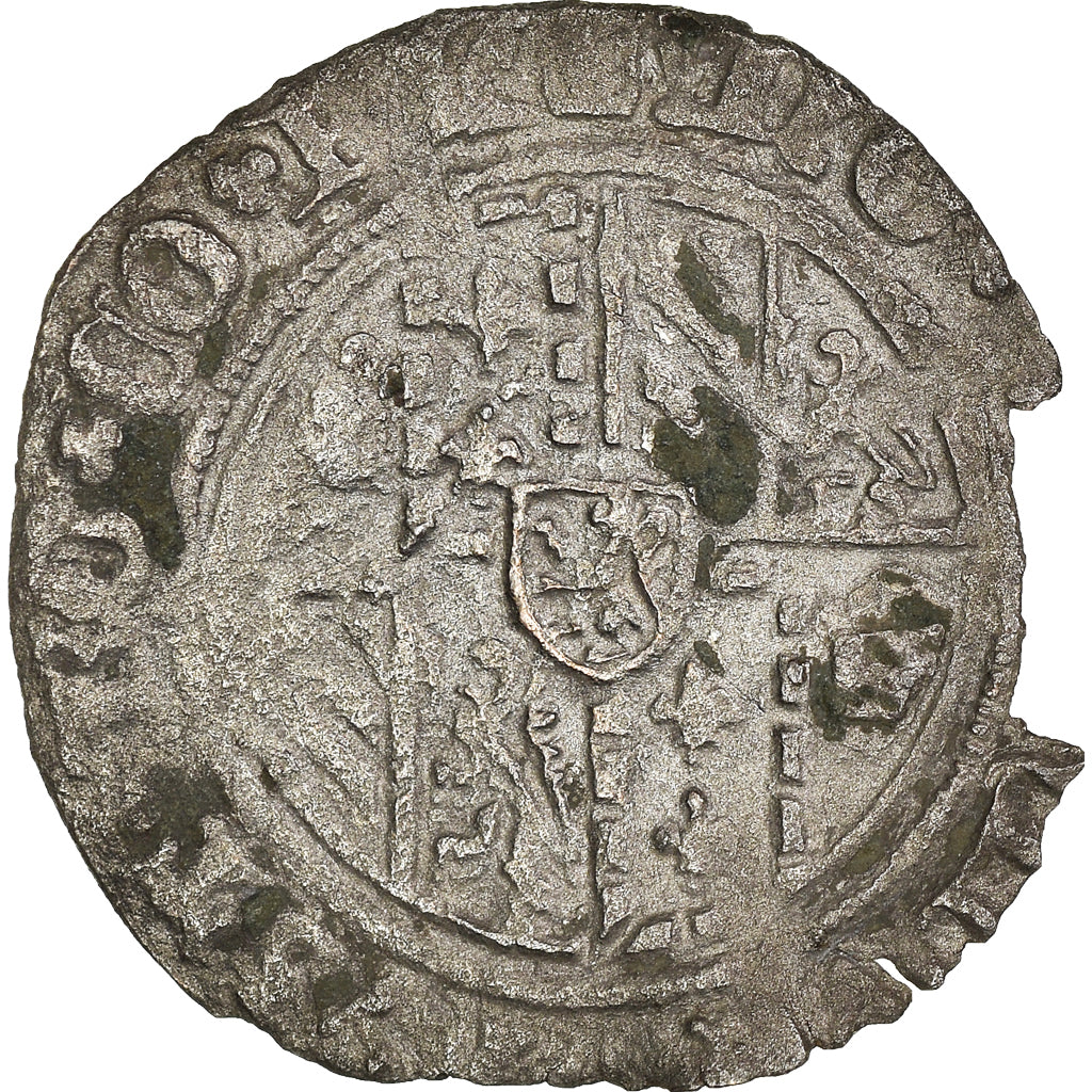 Monnaie, Belgique, Flandre, Philippe le Bon, Gros Vierlander, Bruges, TB+