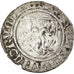 Coin, France, Charles VI, 1/2 Guénar, Uncertain Mint, VF(30-35), Billon