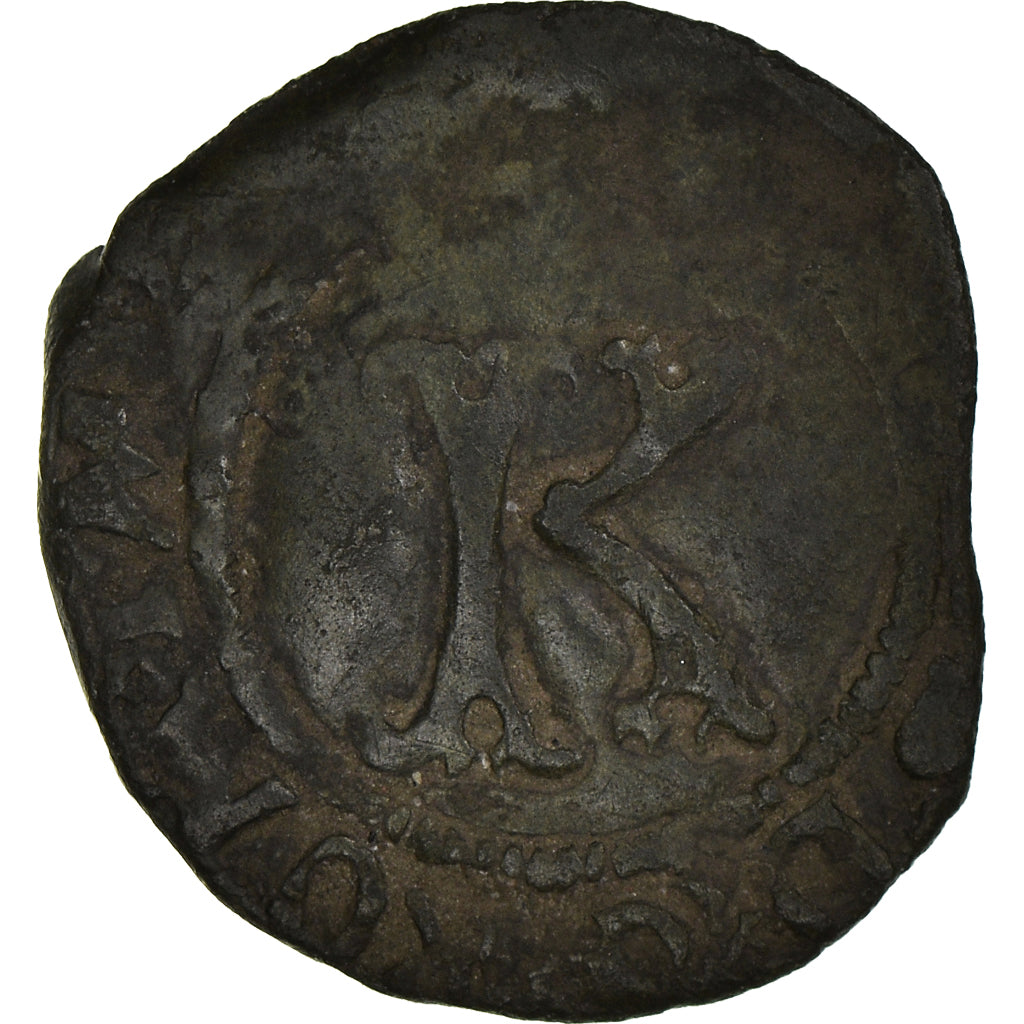 Coin, Spanish Netherlands, Charles Quint, Double Mite, Brabant, VF(20-25)