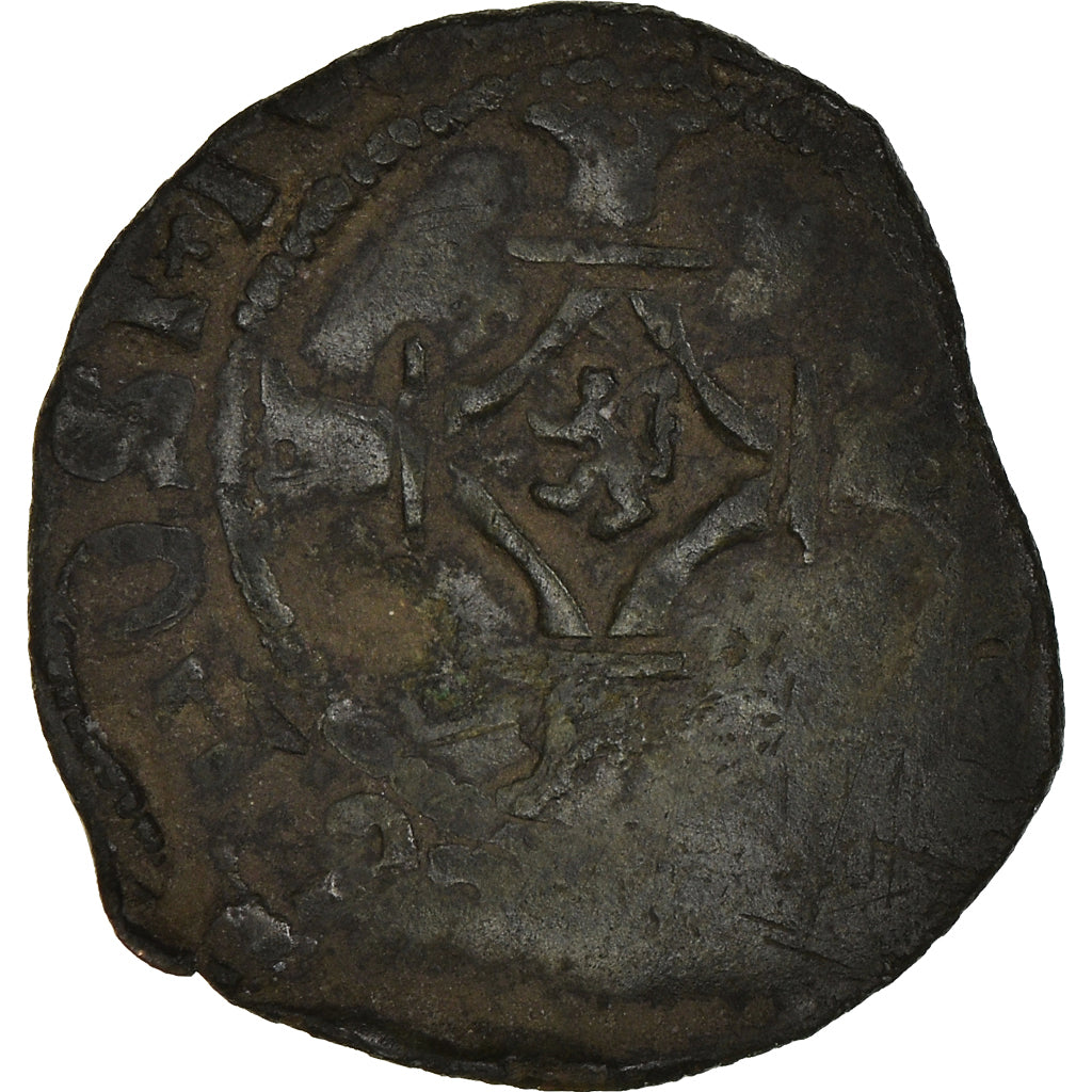 Coin, Spanish Netherlands, Charles Quint, Double Mite, Brabant, VF(20-25)