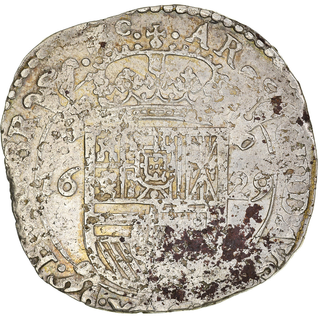 Monnaie, Pays-Bas espagnols, BRABANT, Philippe IV d'Espagne, Escalin, 1629