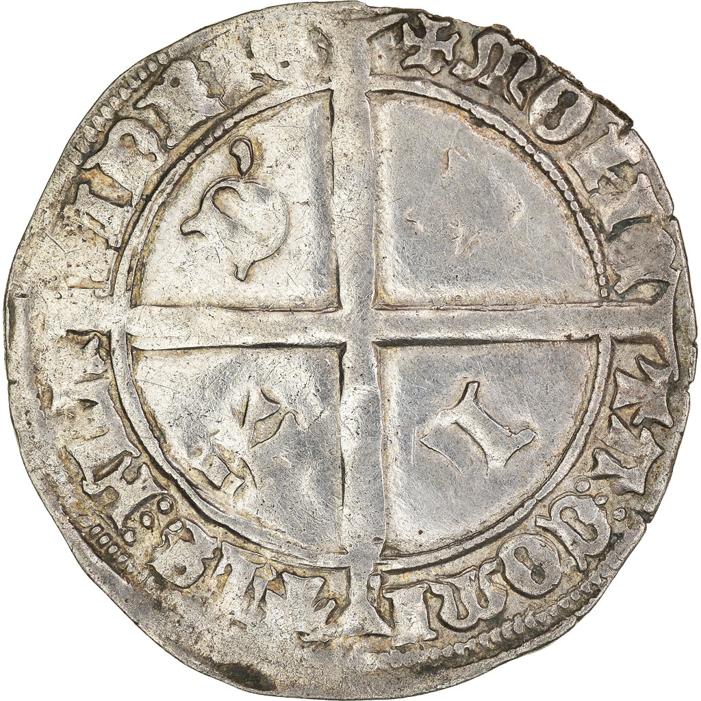 Coin, France, Flanders, Jean sans Peur, Cromsteert, Double Gros, AU(50-53)