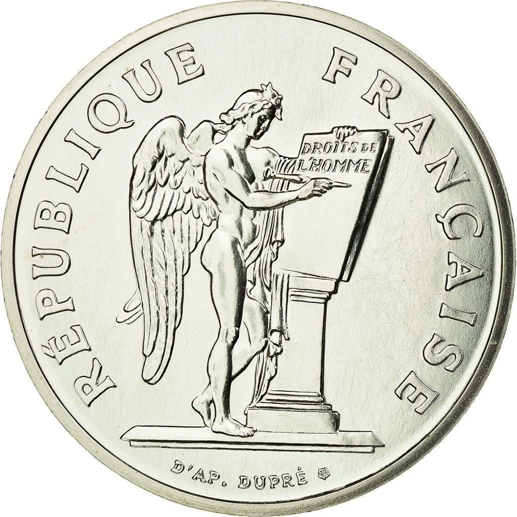 Münze, Frankreich, 100 Francs, 1989, STGL, Silber, KM:P1008, Gadoury:238.P1