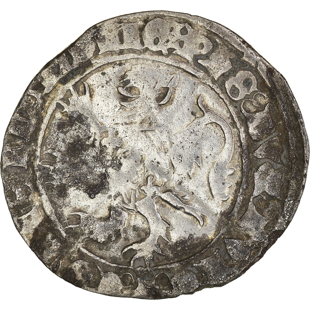 Monnaie, France, Flandre, Philippe le Bon, Gros, TB, Argent, Boudeau:2261
