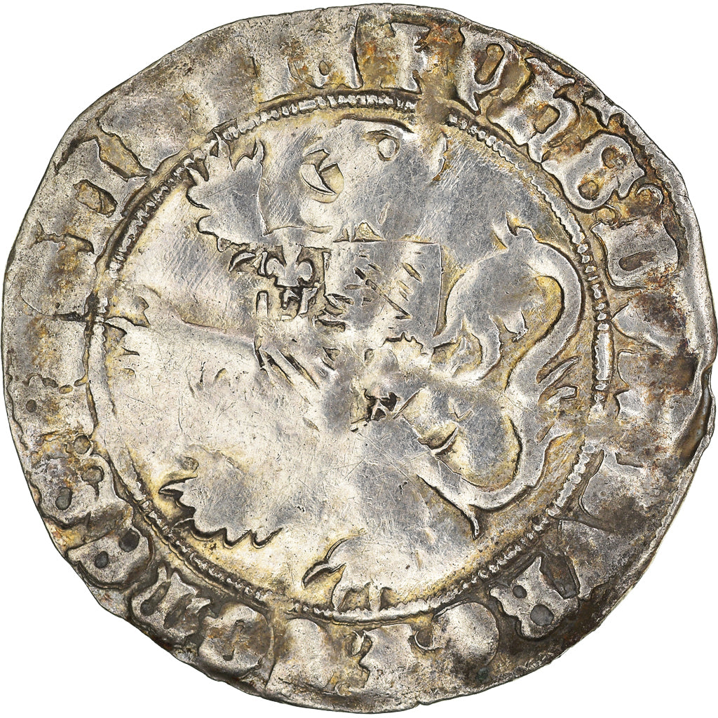 Monnaie, France, Flandre, Philippe le Bon, Double Gros, TTB, Argent