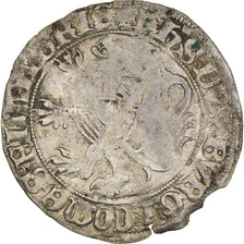 Monnaie, France, Flandre, Philippe le Bon, Double Gros, TB, Argent, Boudeau:2260