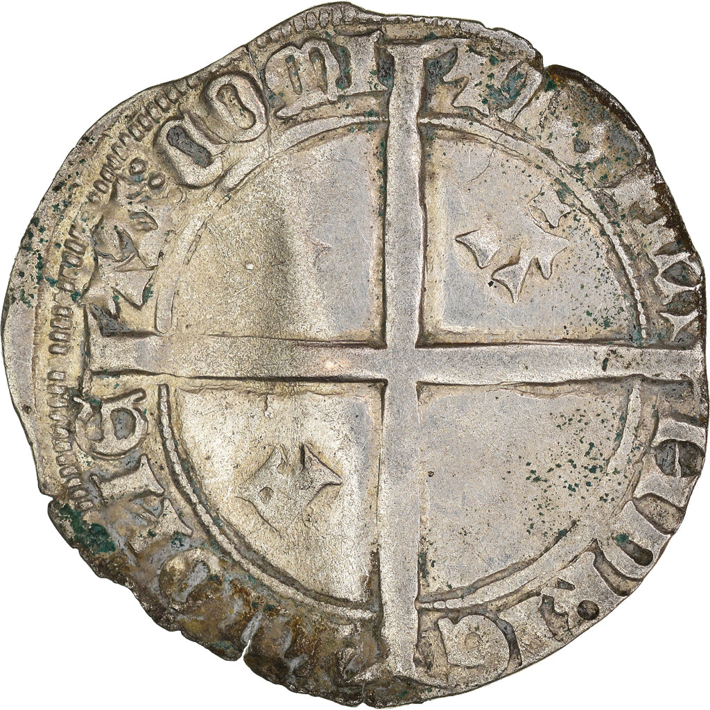 Monnaie, France, Flandre, Philippe le Bon, Double Gros, TB, Argent, Boudeau:2260