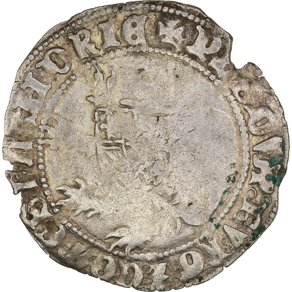 Coin, France, Flanders, Philippe le Bon, Double Gros, VF(20-25), Silver
