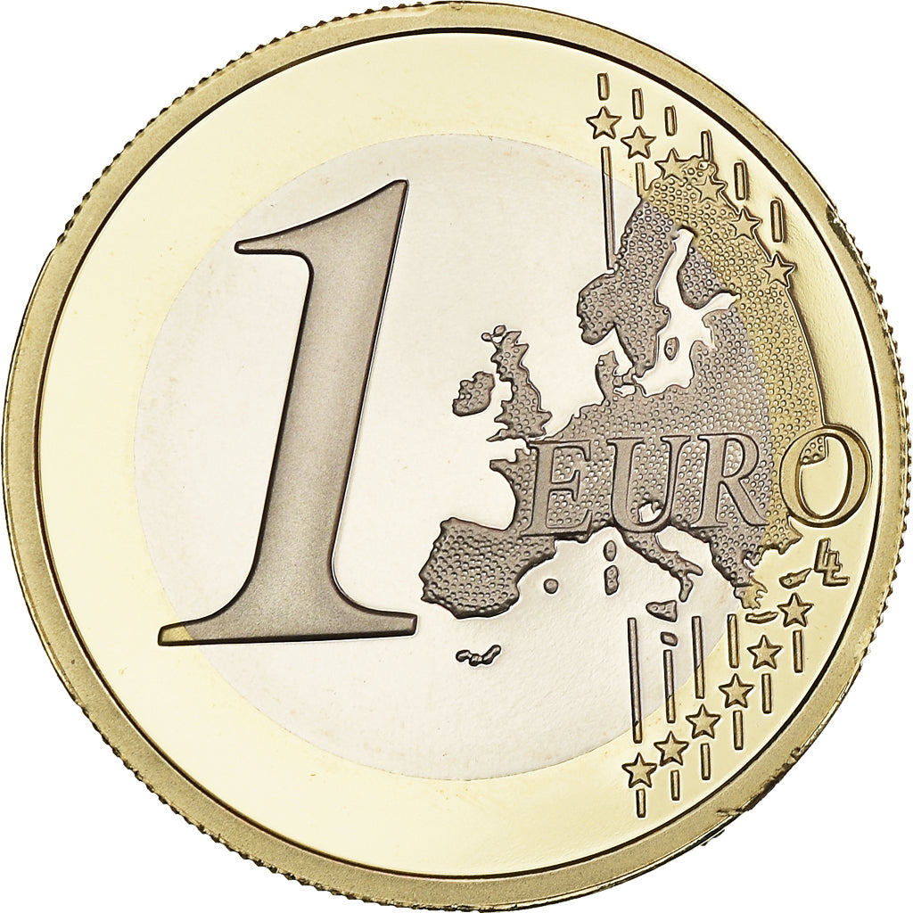 Francja, Euro, 2008, Paris, BE, MS(65-70), Bimetaliczny, KM:1413