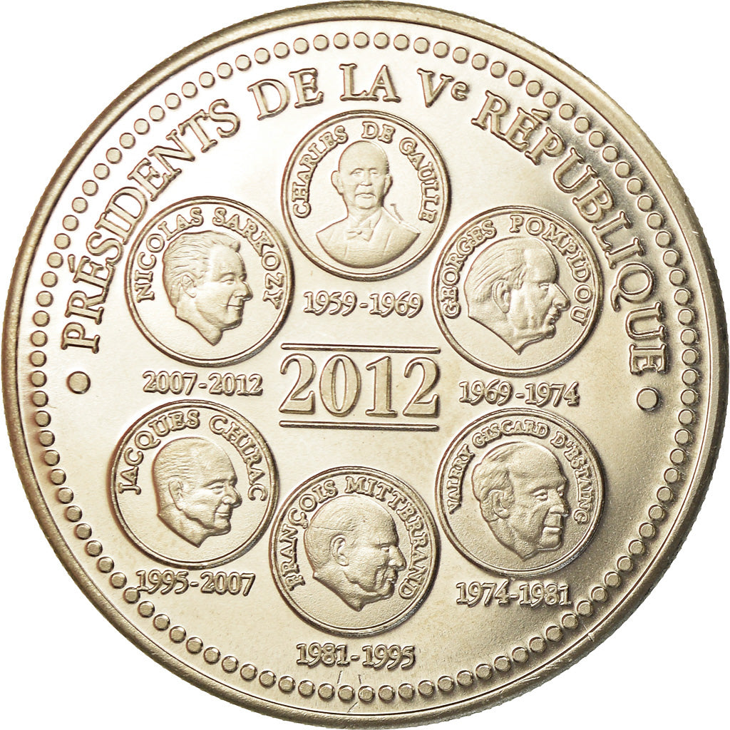 Frankrijk, Medaille, Présidents de la Vème République, Elysée, Politics