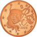 Frankrijk, 2 Euro Cent, 2008, Paris, Proof / BE, FDC, Copper Plated Steel