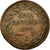 Coin, Monaco, Honore V, 5 Centimes, Cinq, 1837, Monaco, EF(40-45), Copper