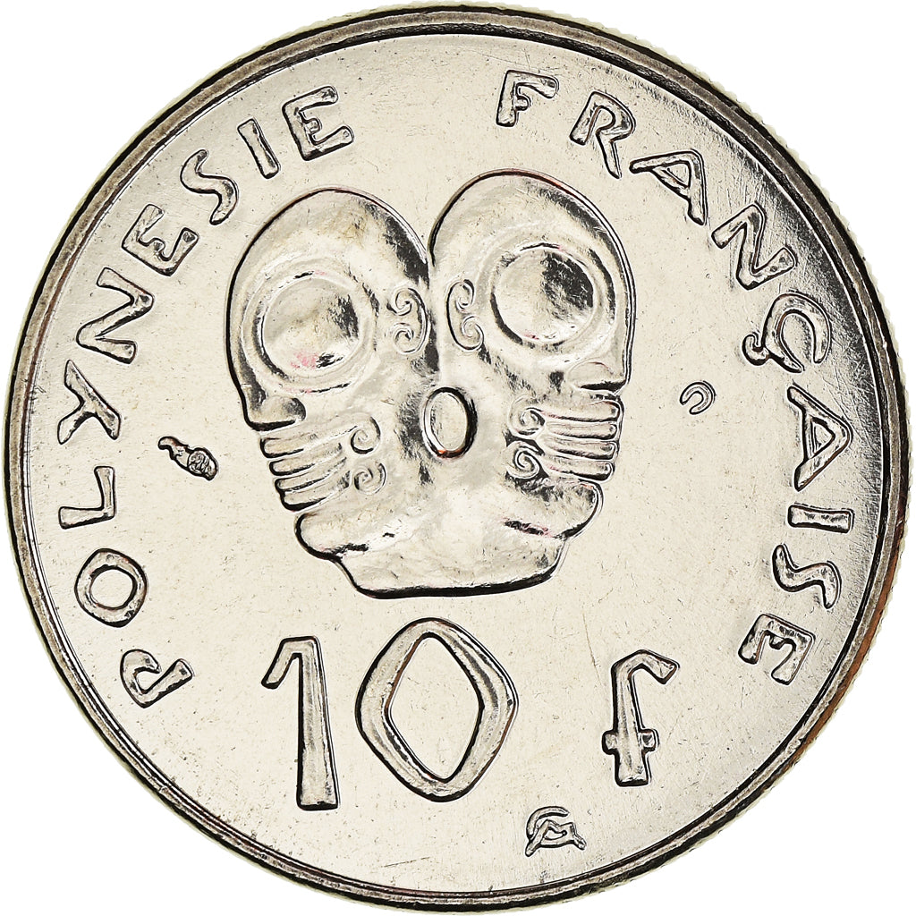 Coin, French Polynesia, 10 Francs, 2001, Paris, FDC, MS(65-70), Nickel, KM:8
