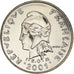 Coin, French Polynesia, 10 Francs, 2001, Paris, FDC, MS(65-70), Nickel, KM:8