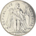 Coin, French Polynesia, 5 Francs, 2001, Paris, FDC, MS(65-70), Aluminum, KM:12