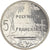 Monnaie, Polynésie française, 5 Francs, 2001, Paris, FDC, Aluminium, KM:12