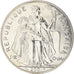 Coin, French Polynesia, 5 Francs, 2001, Paris, MS(64), Aluminum, KM:12