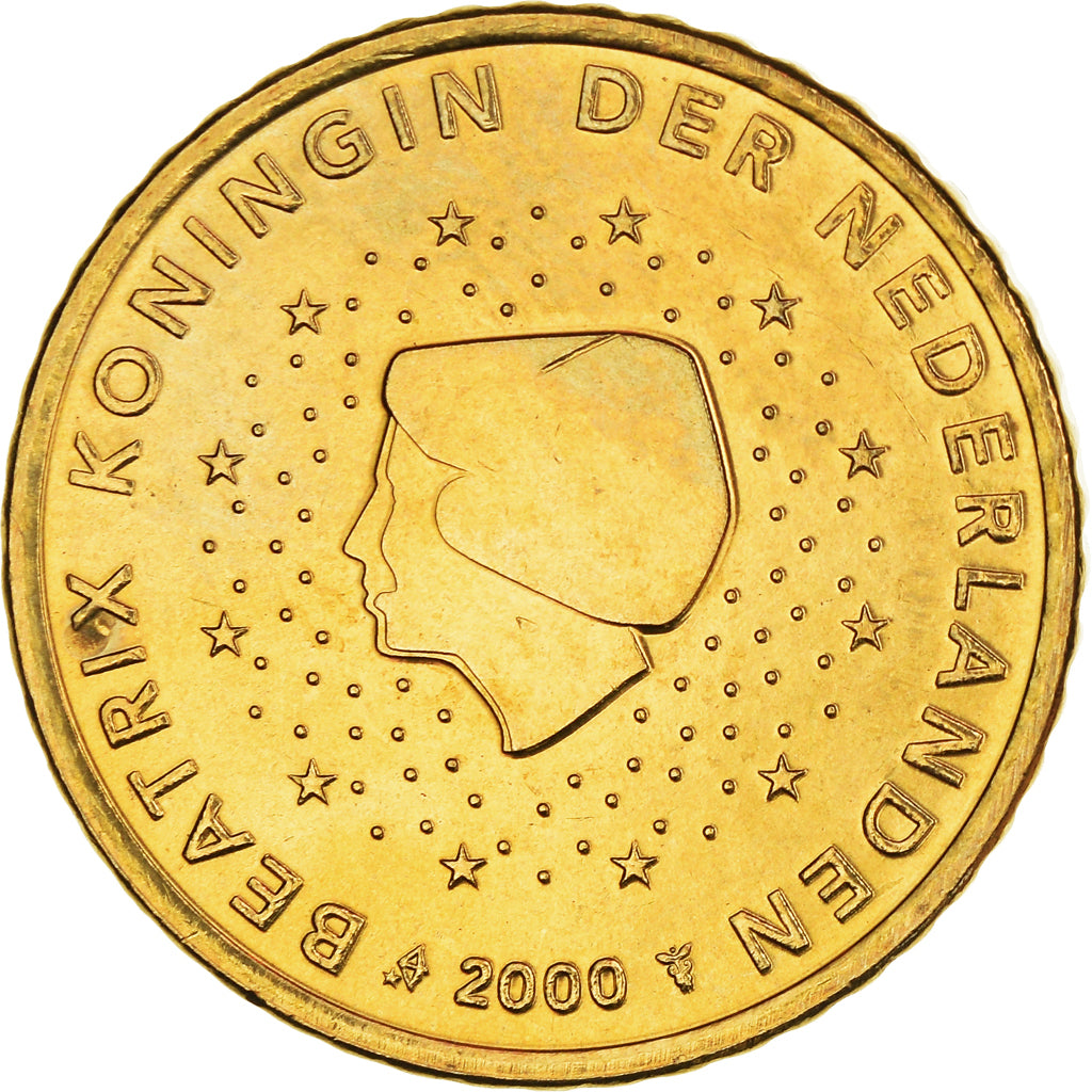 Nederland, 50 Euro Cent, 2000, Utrecht, FDC, FDC, Tin, KM:239