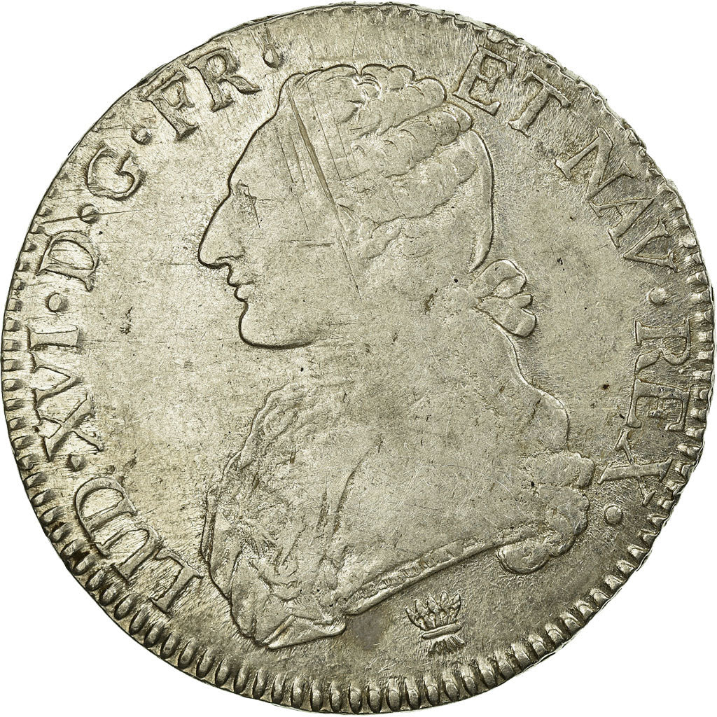 Coin, France, Louis XVI, Écu aux branches d'olivier, Ecu, 1779, Limoges