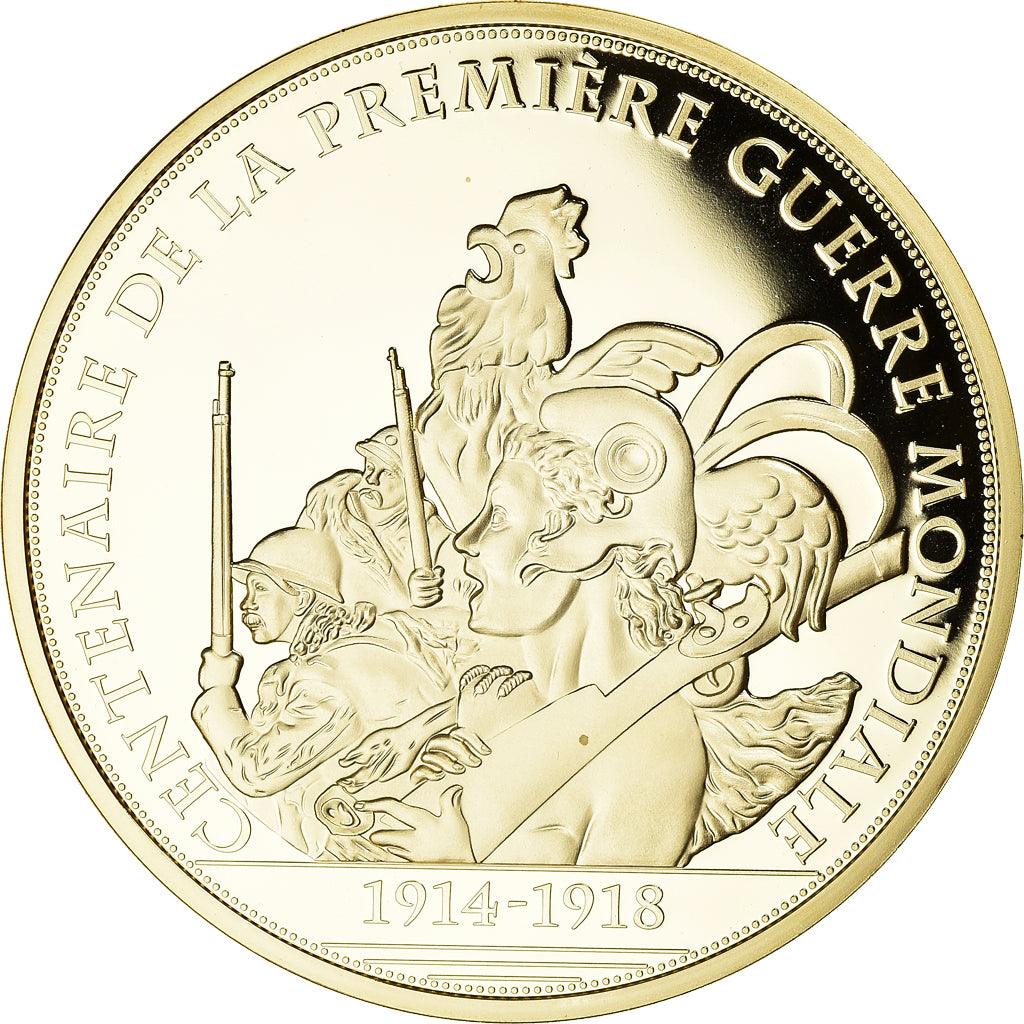 France, Médaille, Centenaire Première Guerre Mondiale, Bataille de Verdun
